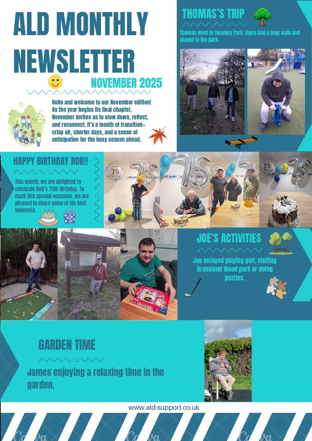 Our monthly newsletter for November 2025.