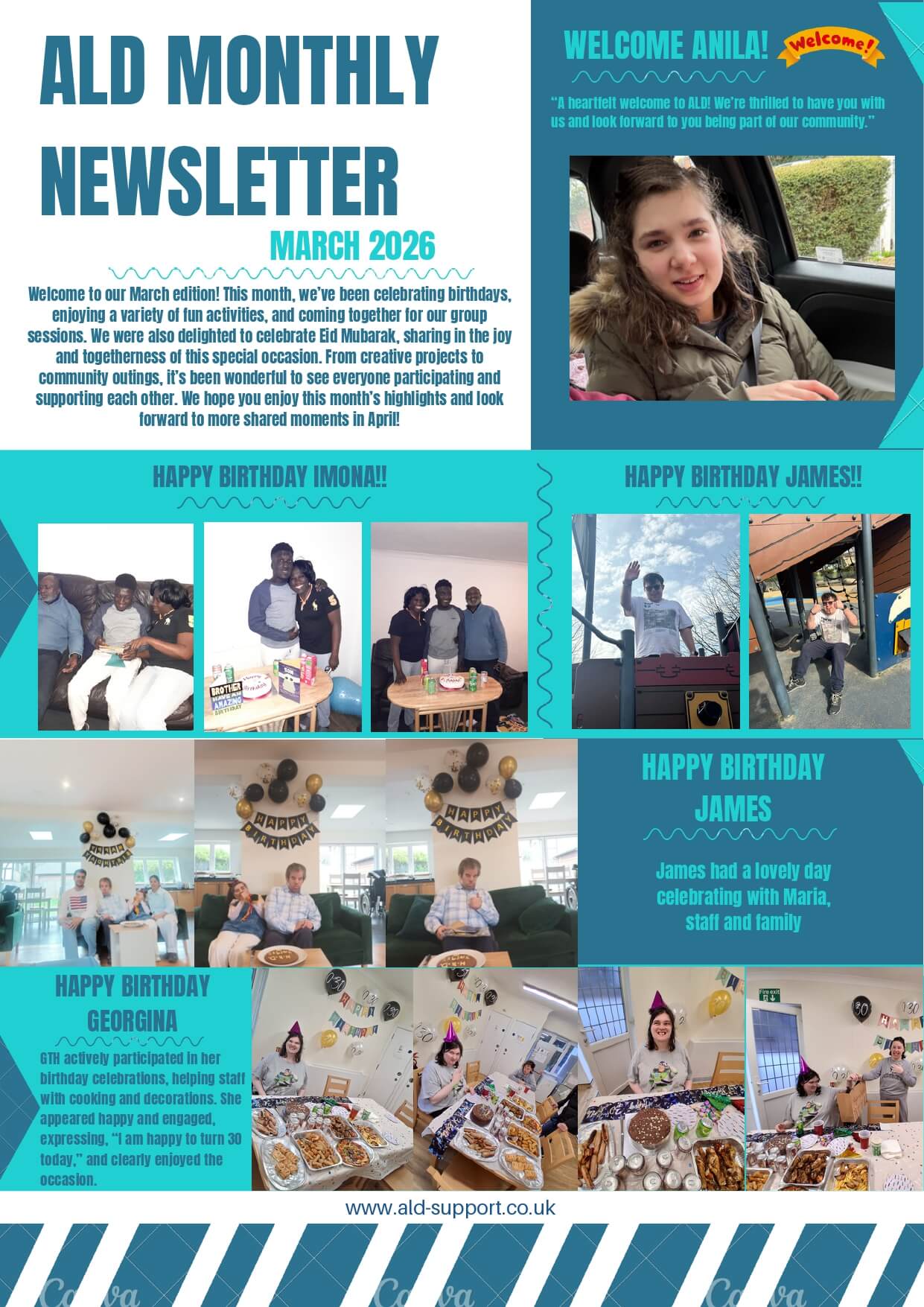 Our monthly newsletter for March 2026.