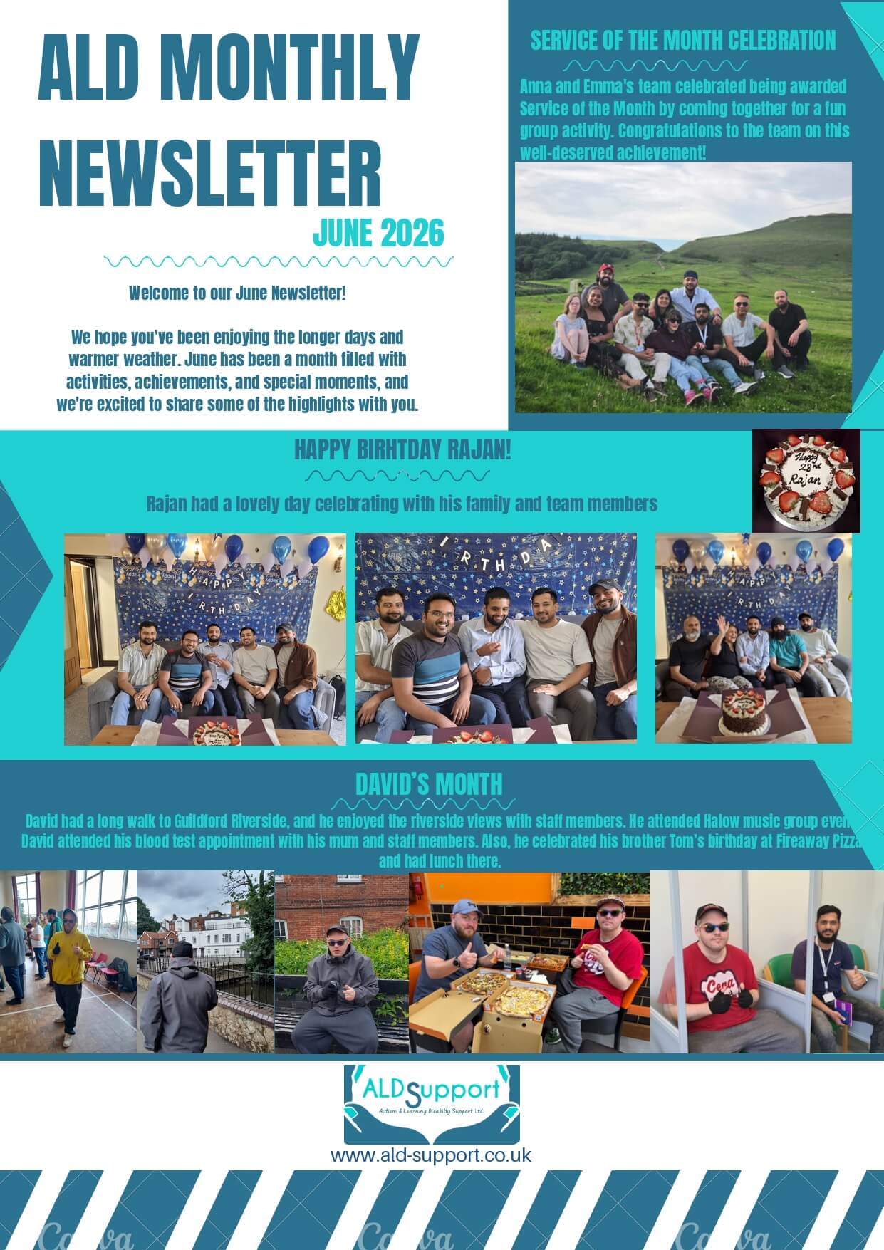 Our monthly newsletter for June 2026.
