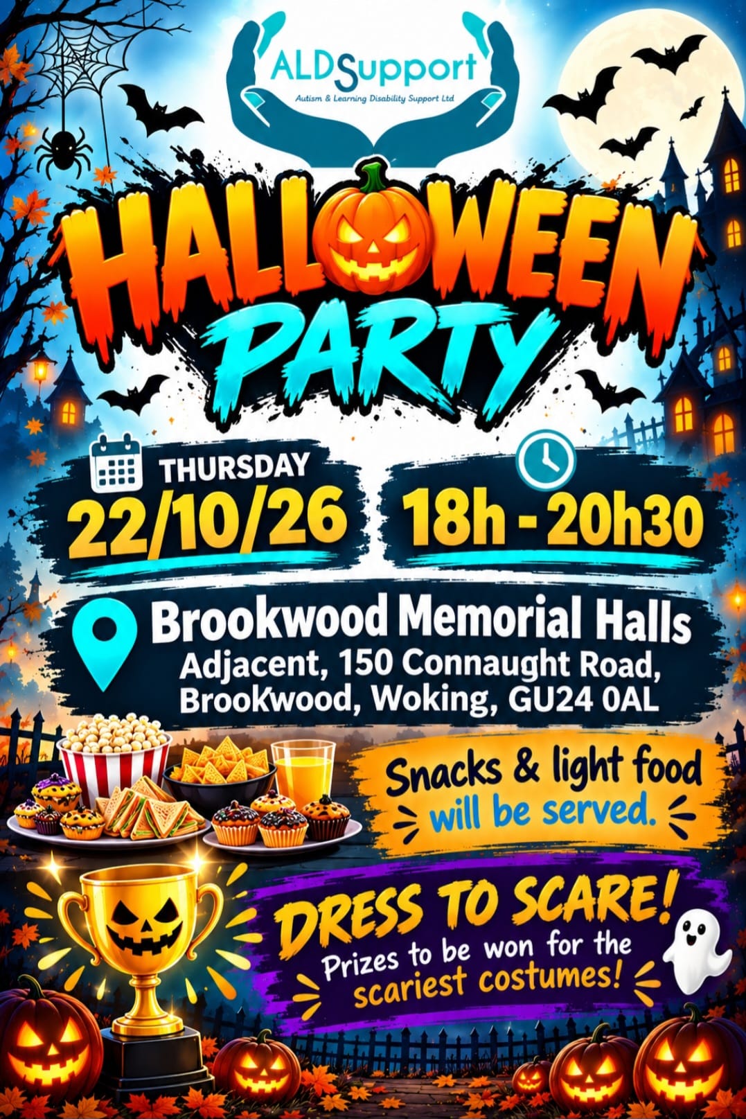 Halloween Party  22nd October 2026